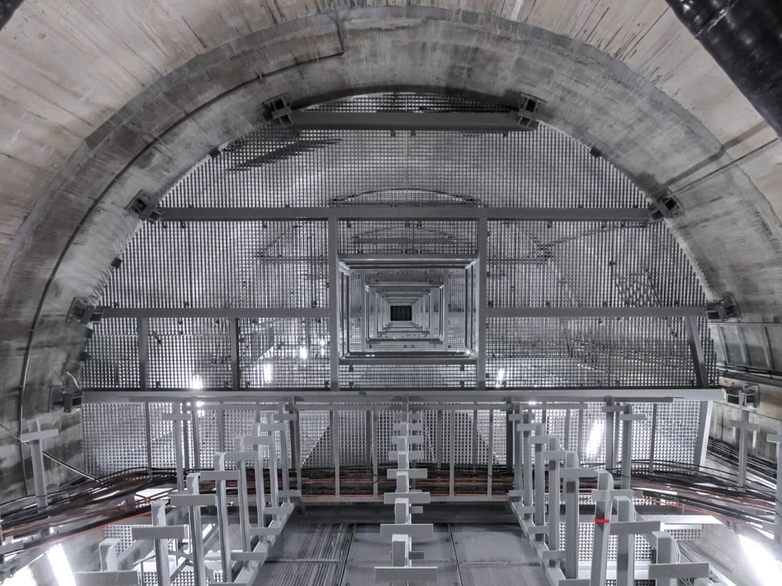Ausbau des Kollektors Hlávkův most in Prag