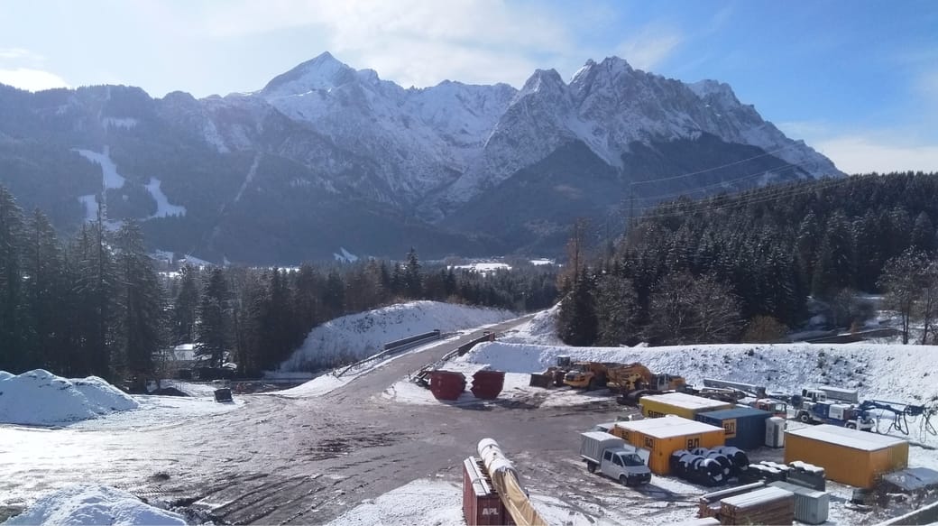 Beginn der Arbeiten am deutschen Kramer-Tunnel