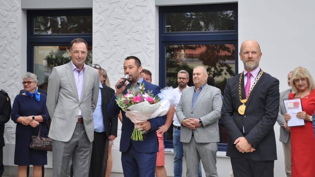 Ceremonial Opening of the School in Zdice