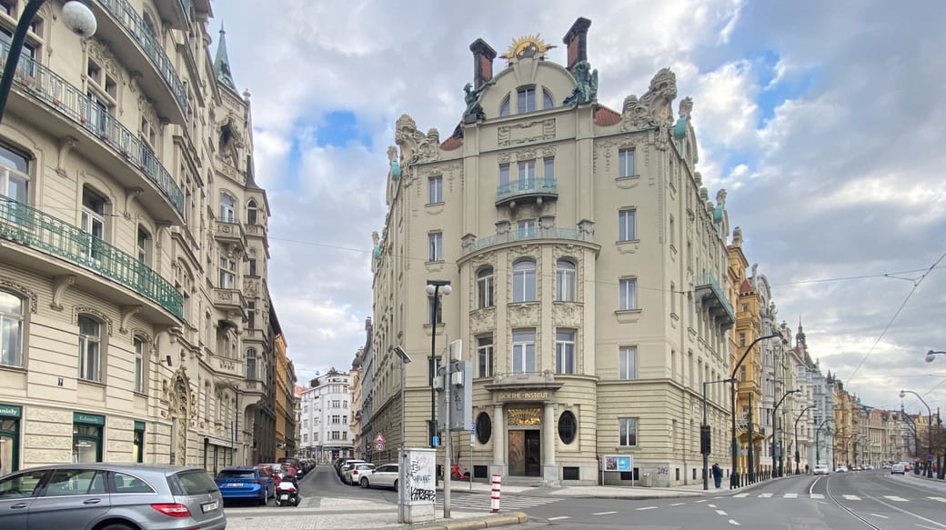Restaurierte Innenräume im Goethe-Institut