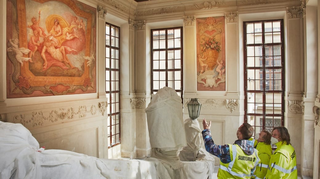 Rekonstrukce Clam-Gallasova paláce