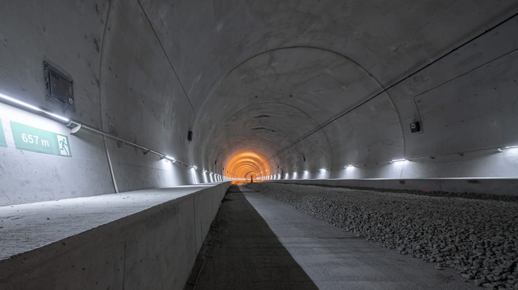Fertigstellung des Bauteils des Slowakischen Tunnels Milochov