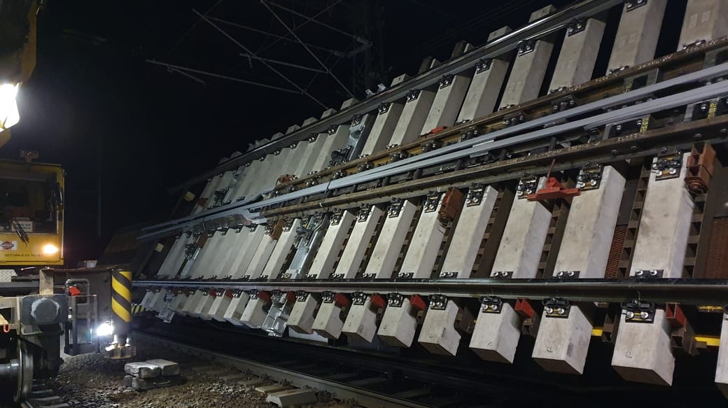 Eisenbahnstrecke Velim–Poříčany
