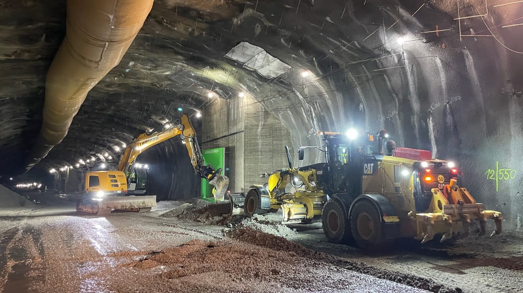 Construction of the Skärholmen Tunnel in Stockholm