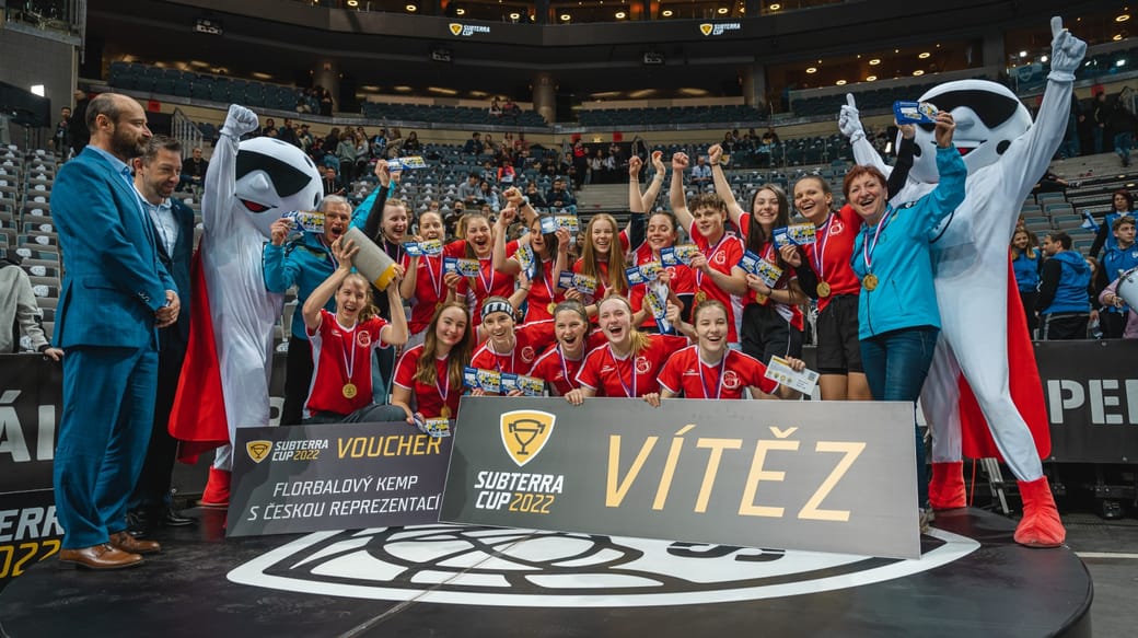Finale des Floorballturniers Subterra Cup