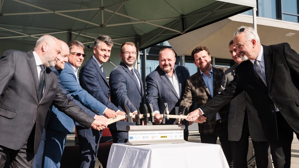 Beginn der Modernisierung der Bahnhofstation Havířov