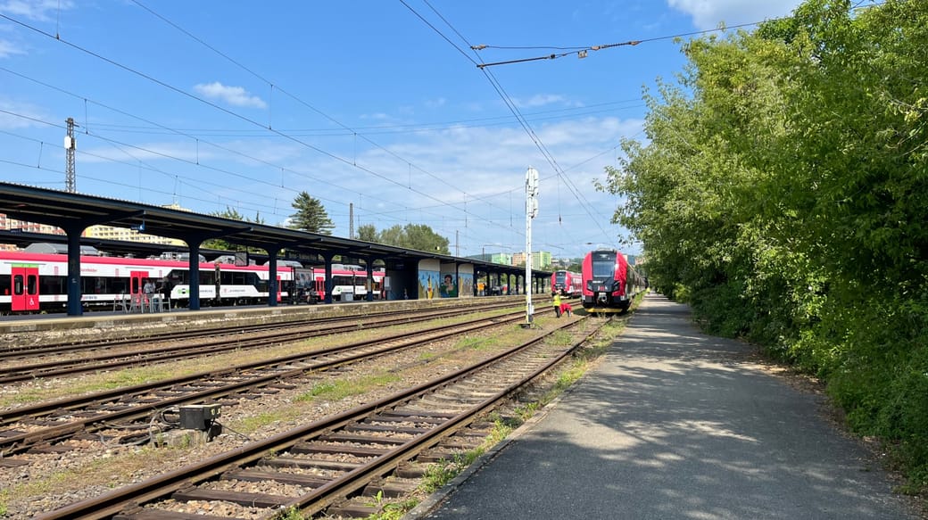 Modernisierung des Bahnhofs Královo Pole