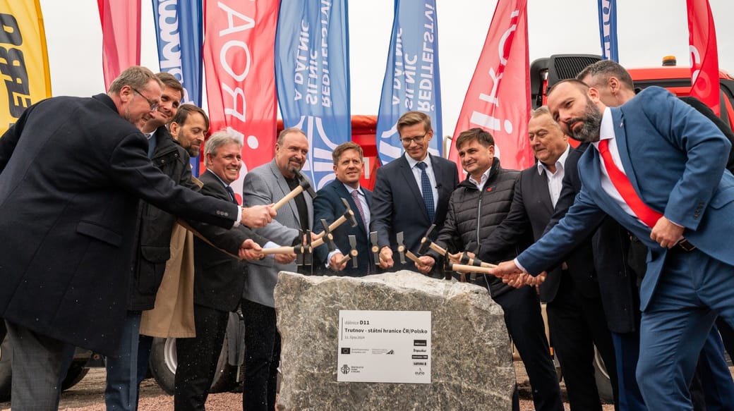 Beginn des Baus der Autobahn D11 von Trutnov bis zur Grenze zu Polen