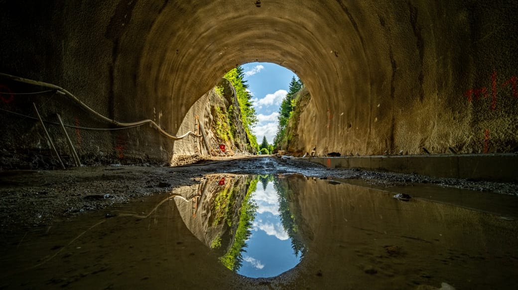 Rekonstruktion des Dolnolučany-Tunnels