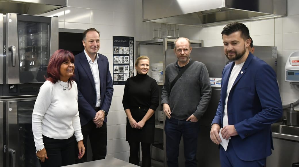 Rekonstruovaná kuchyně Mateřské školy Sdružení v Praze