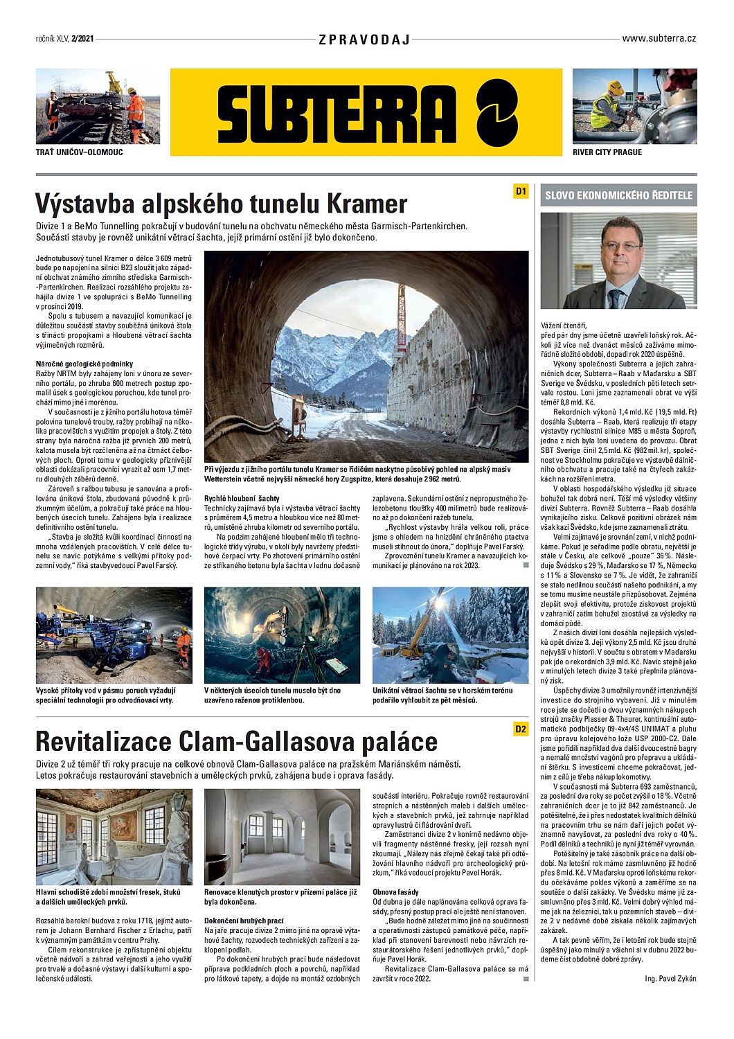 Zpravodaj Subterra 2/2021