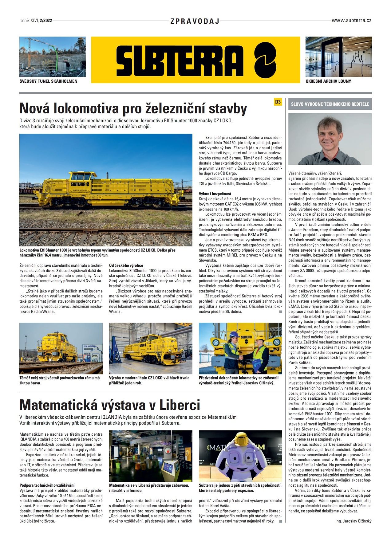Merkblatt Subterra 2/2022 (nur tschechisch)