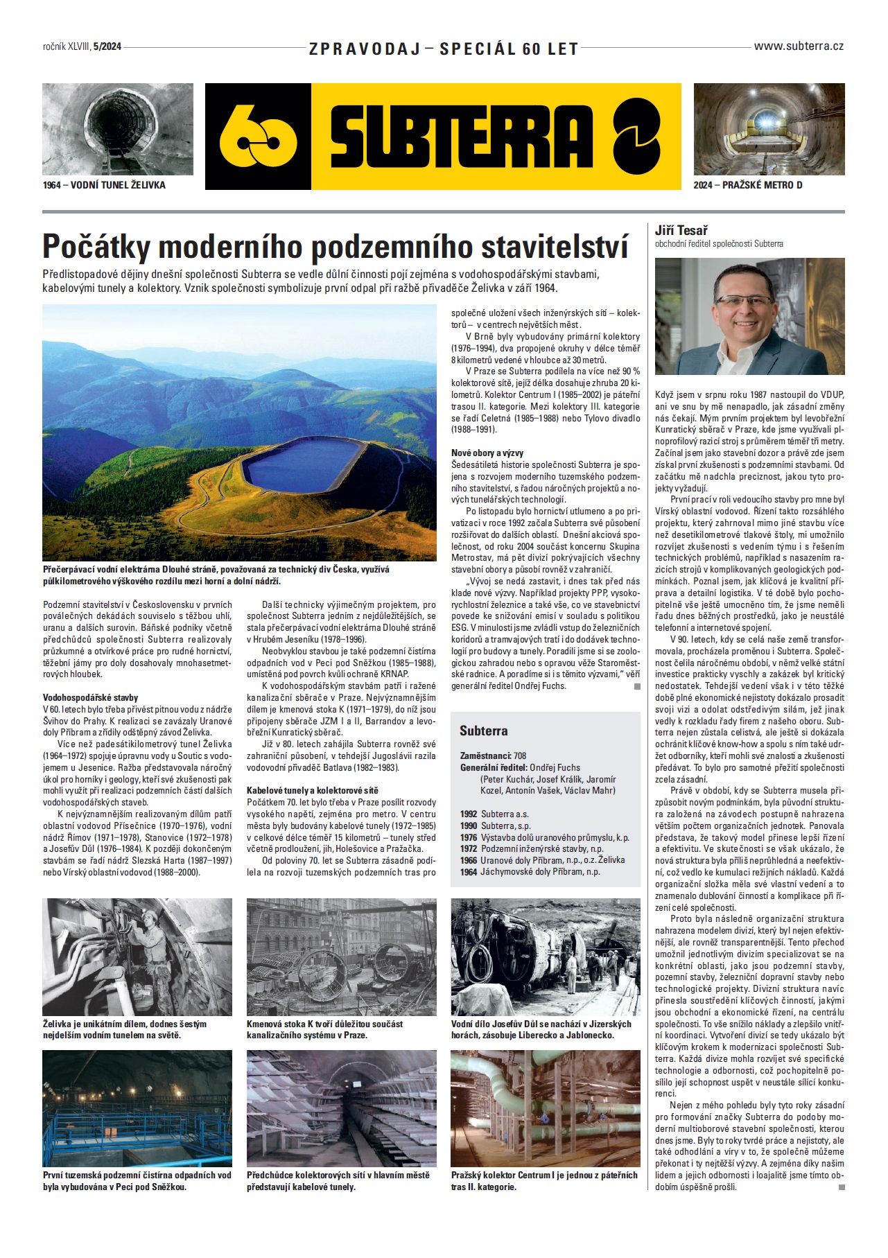Zpravodaj Subterra 5/2024