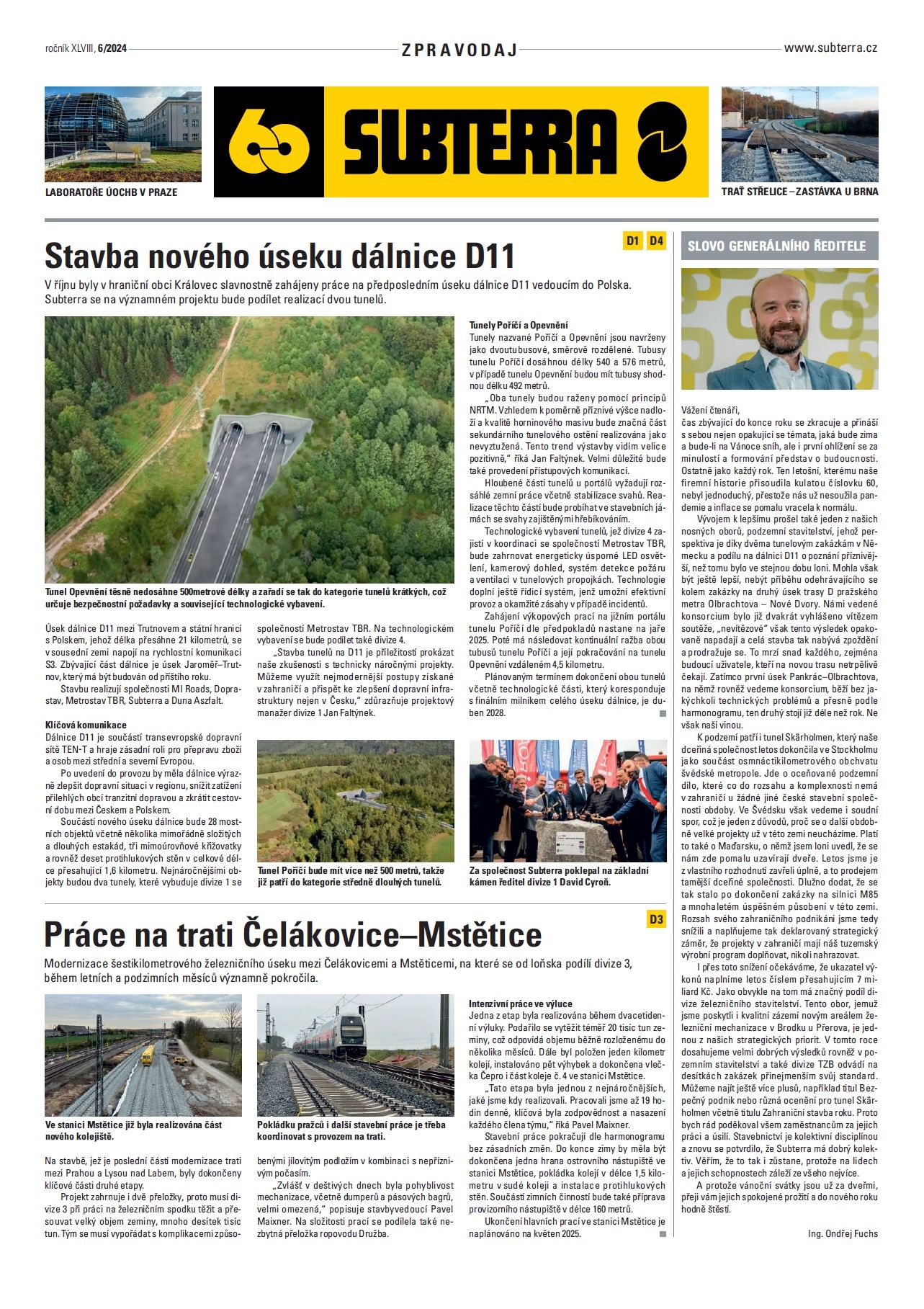 Zpravodaj Subterra 6/2024