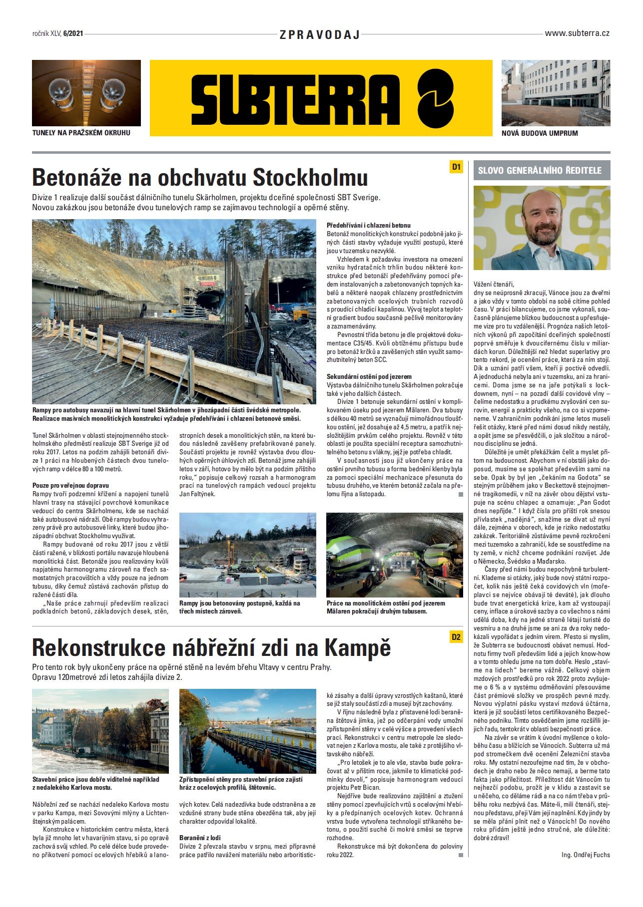 Merkblatt Subterra 6/2021 (nur tschechisch)