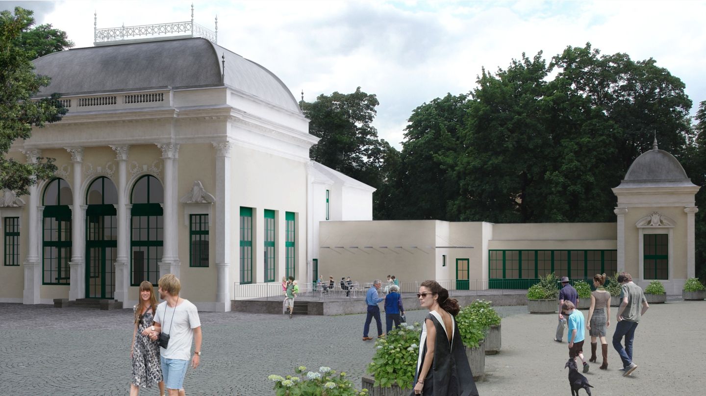Rekonstrukce pražské restaurace Bohemia