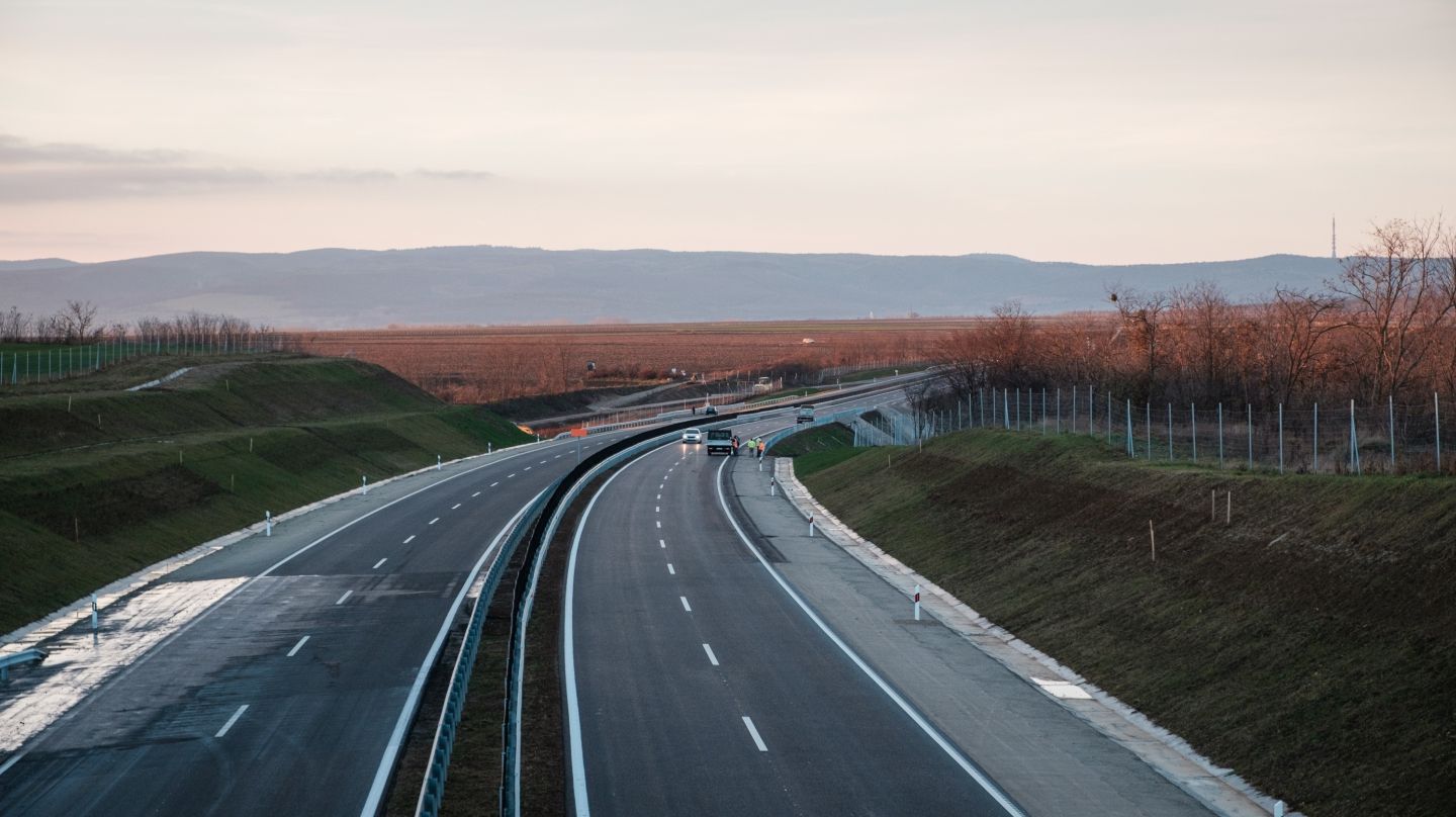 Eröffnung der Schnellstraße M85 in Ungarn