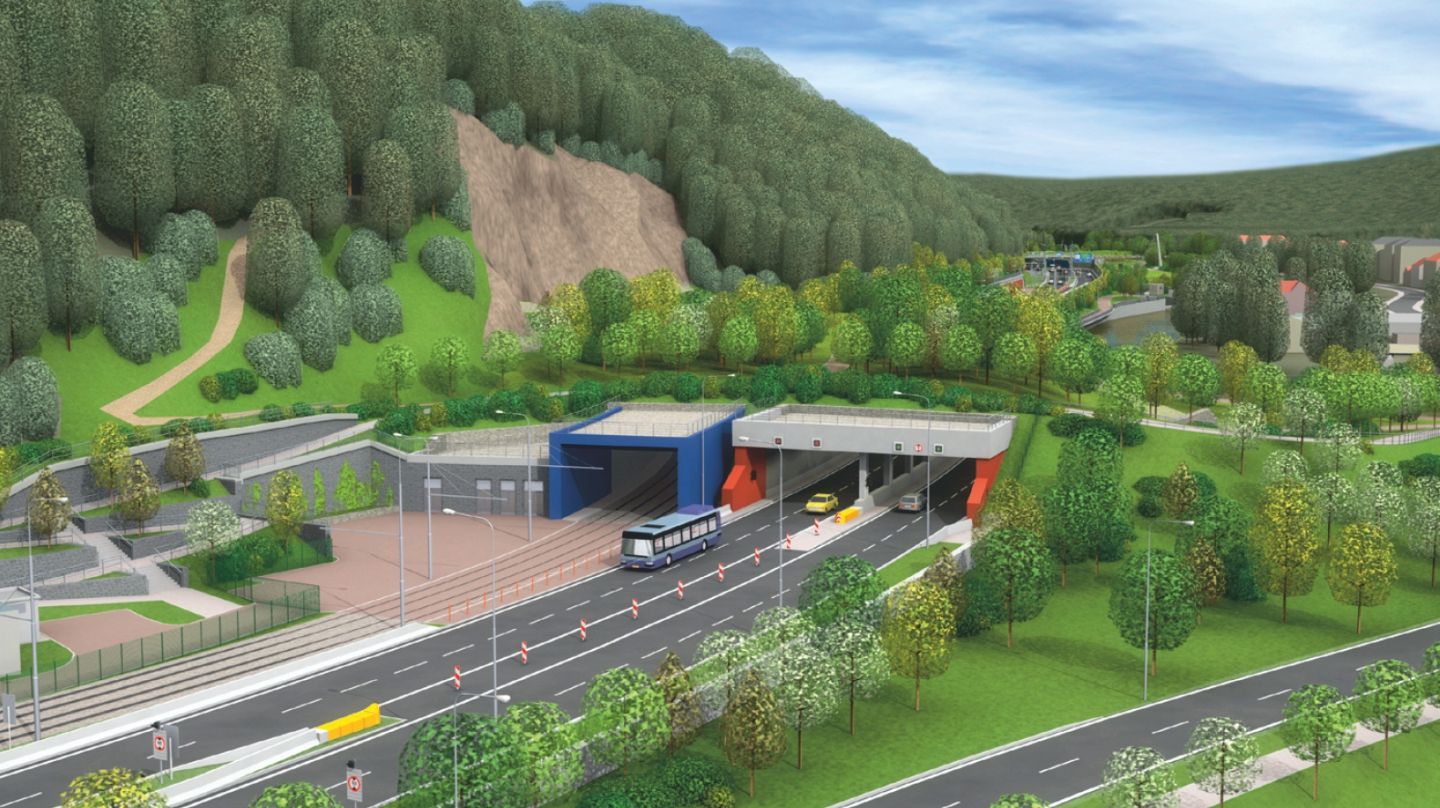 Technology for the Žabovřeská Great Brno Ring Road