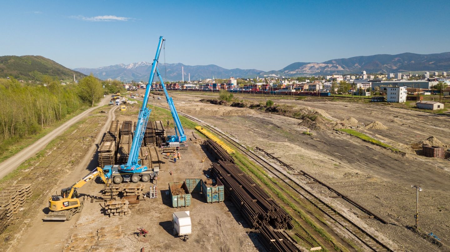 Modernisierung des Eisenbahnknotens in Žilina