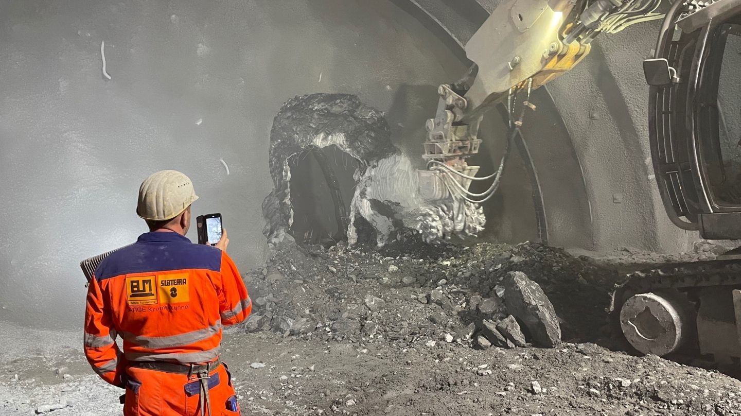 Breakthrough of the Kramer Tunnel