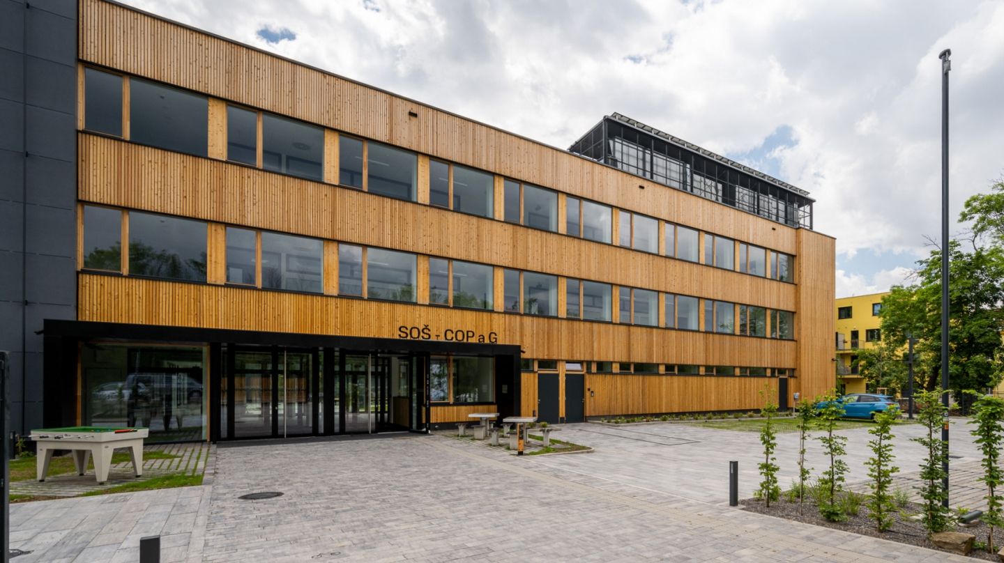 Českobrodská Secondary School shortlisted for the Adapterra Awards