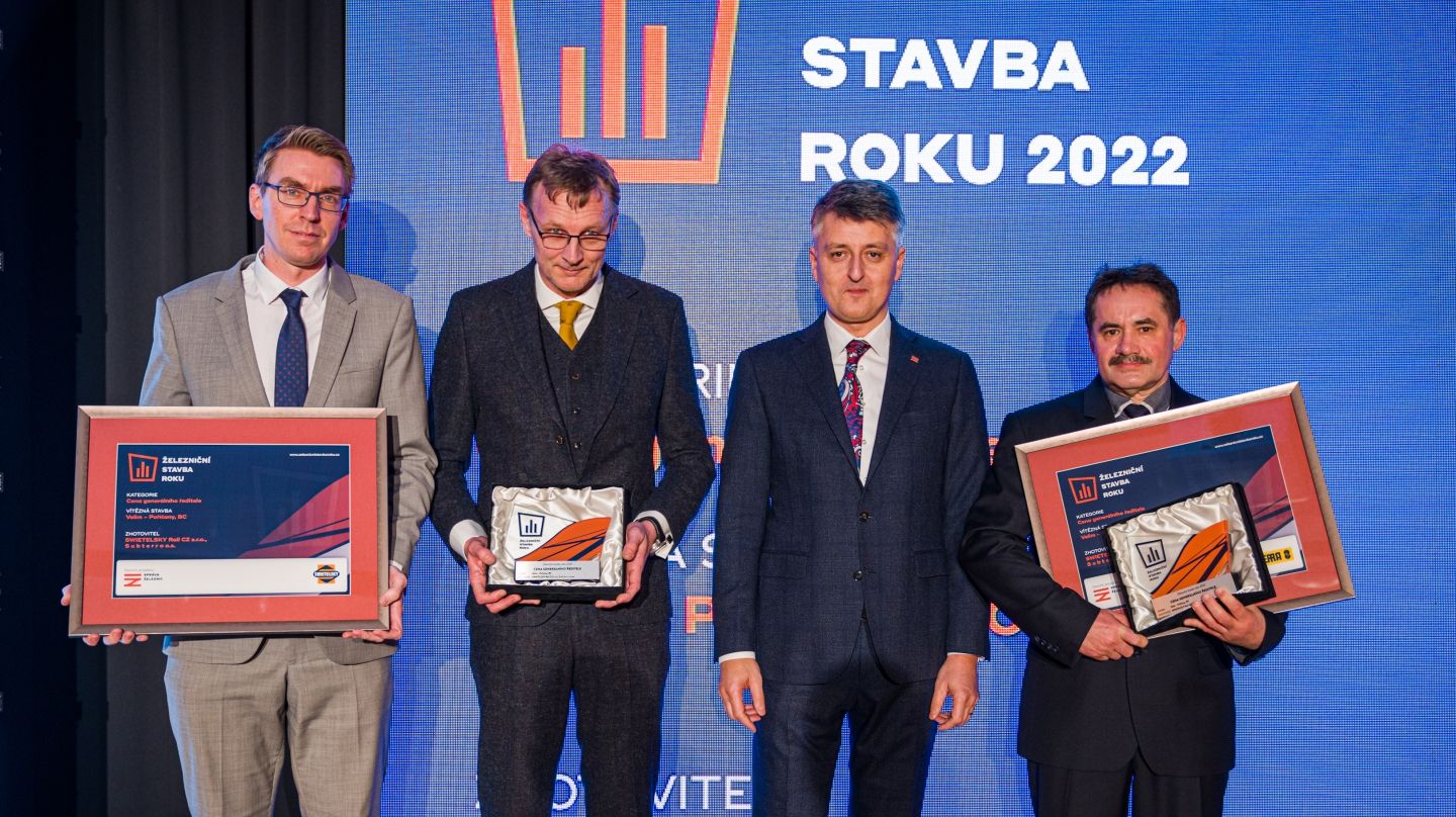 Železniční stavba roku 2022