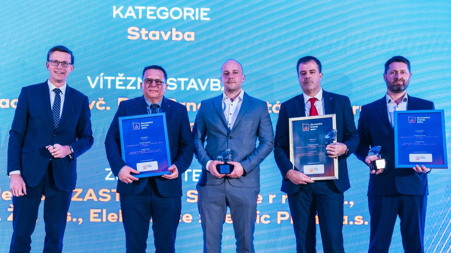 Železniční stavba roku 2024