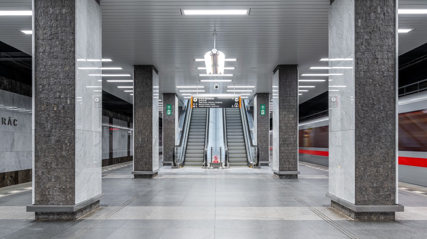 Ceremonial Opening of the Pankrác C Metro Station