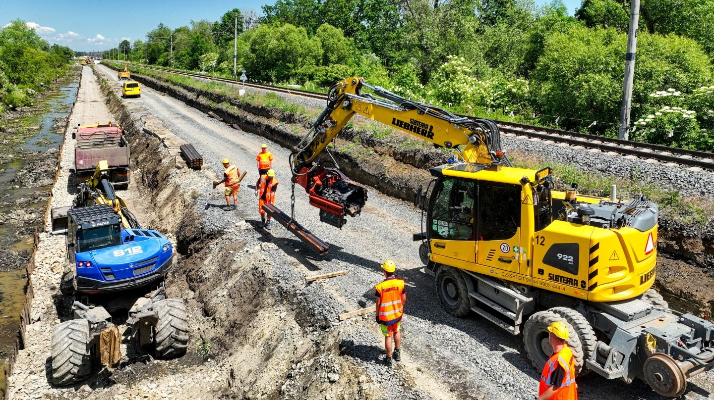 Modernizace trati Kojetín–Přerov
