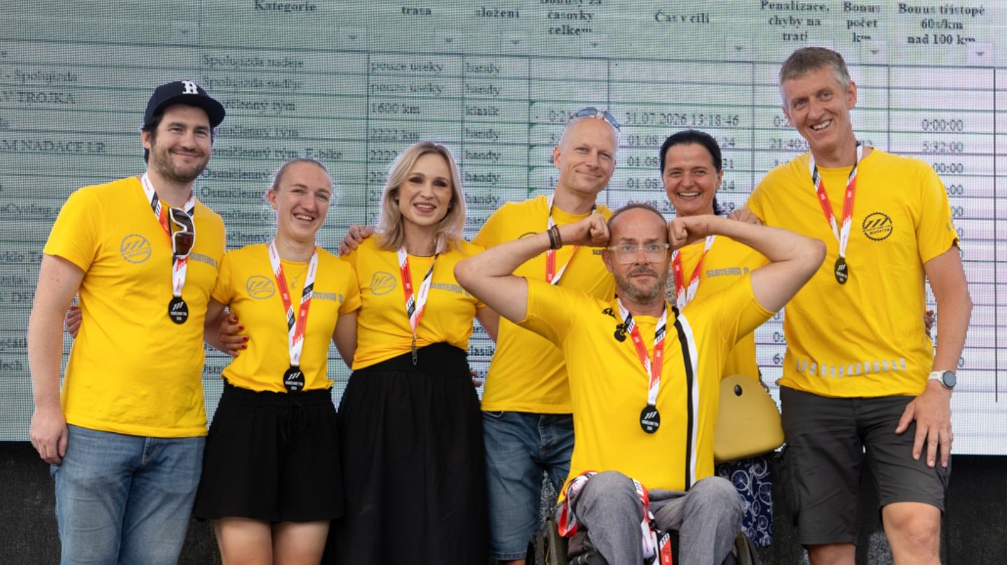 Úspěšný Metrostav handy cyklo maraton
