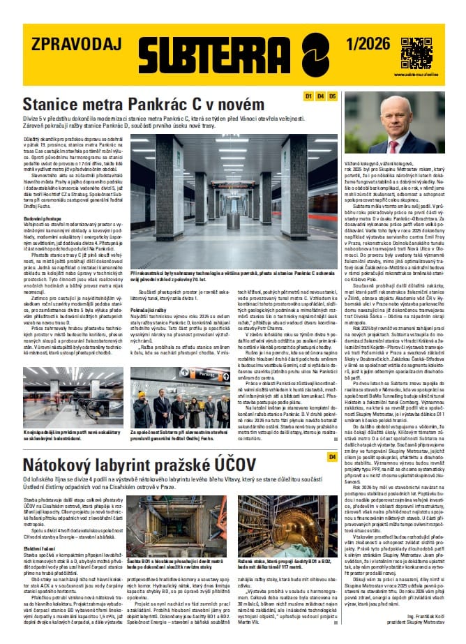 Zpravodaj Subterra 1/2026