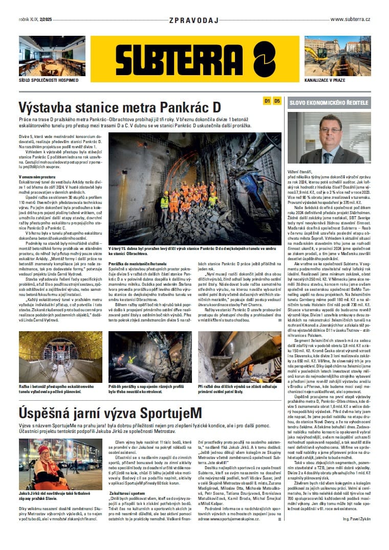 Merkblatt Subterra 2/2025 (nur tschechisch)