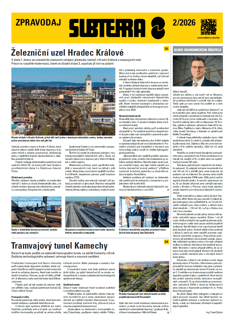 Zpravodaj Subterra 2/2026