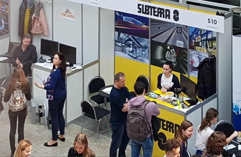 Subterra na veletrhu pracovních příležitostí ČVUT