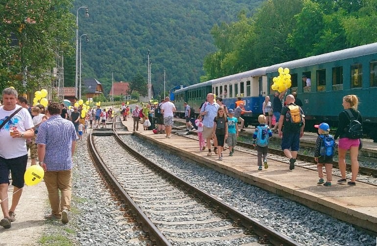 Prázdninová jízda historického vlaku