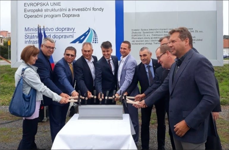 Elektrizace trati Uničov–Olomouc zahájena