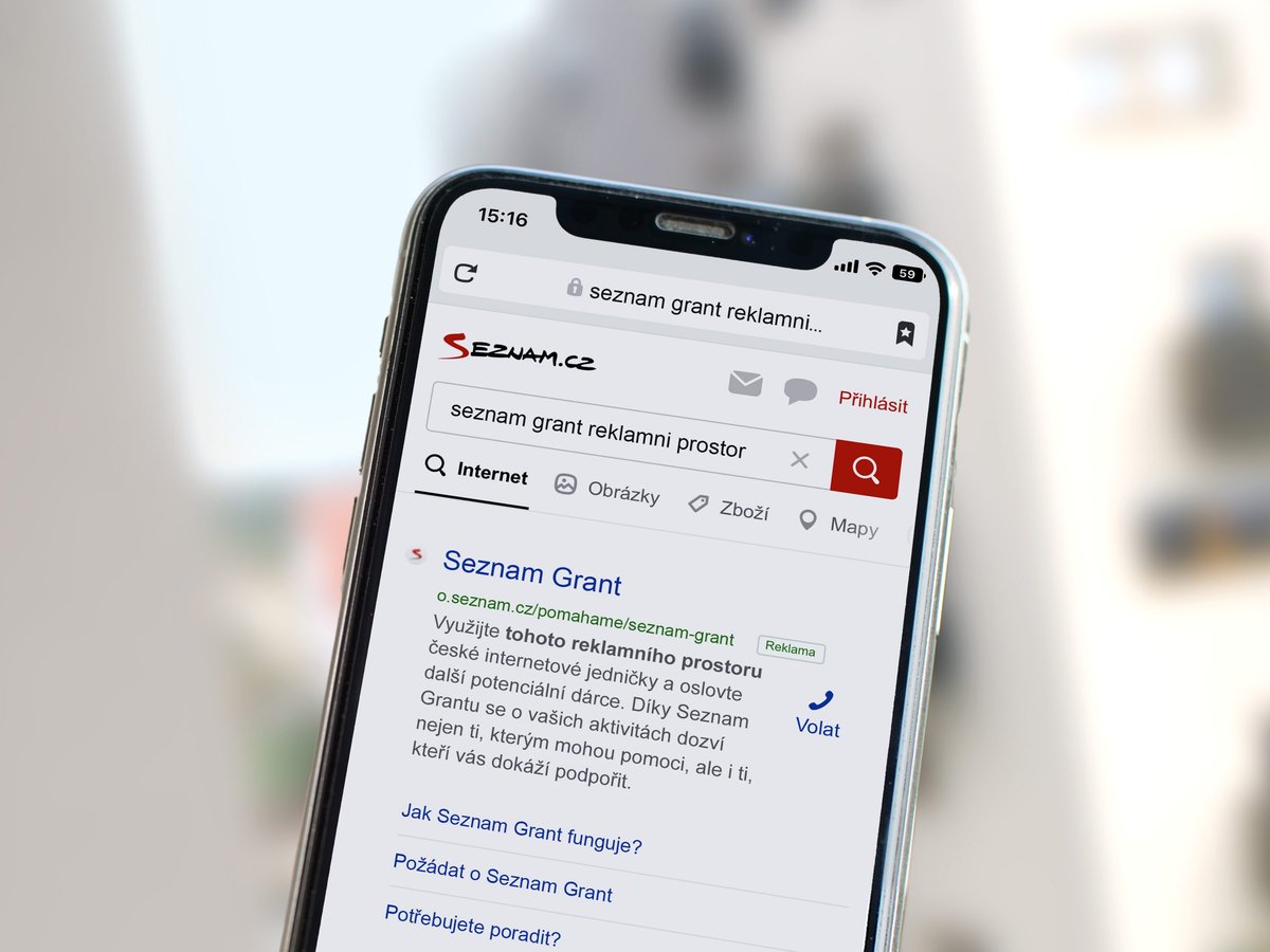Společnost Seznam letos poskytne reklamní prostor dvaceti neziskovým organizacím
