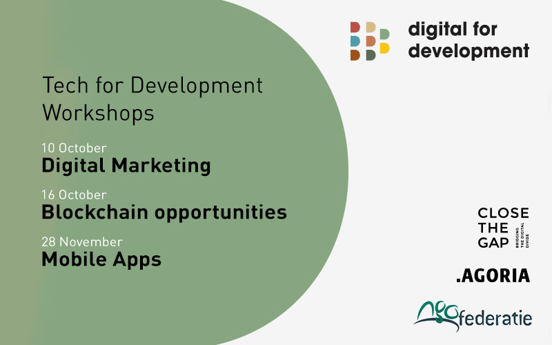 Free workshopy Tech for Development navštivte v Bruselu