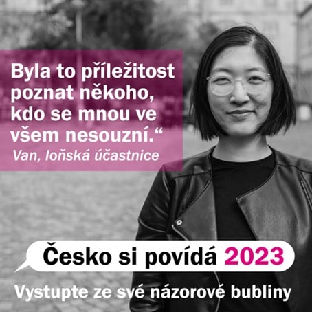 Česko si povídá: Hate Free Culture propojuje lidi s odlišnými názory