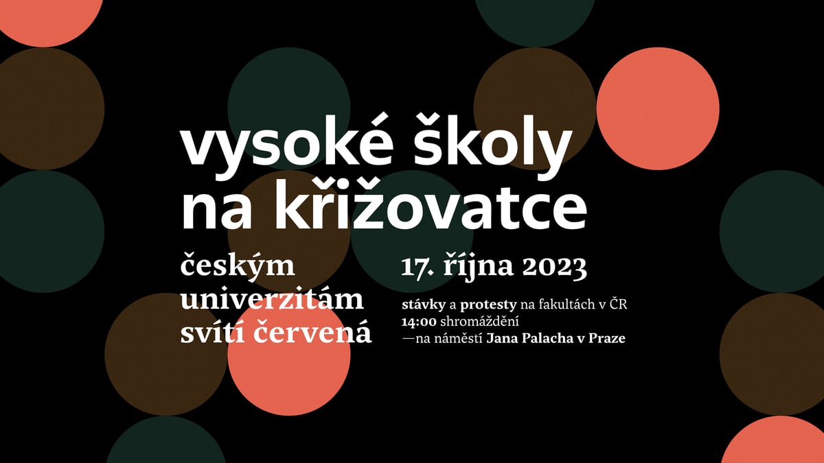 Stávka a protest vysokých škol. Konec levné práce na univerzitách, hlásí iniciativa Hodina pravdy