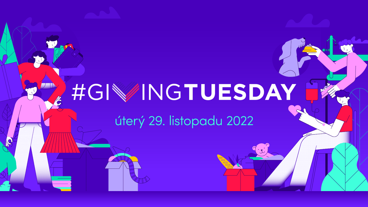 Zapojte se do letošního ročníku nejštědřejšího dne v roce GivingTuesday