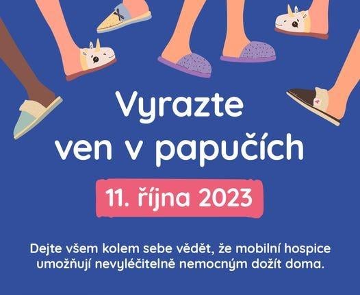 Papučový den, koncerty či charitativní běh. Co plánují organizace v Týdnu pro hospice?