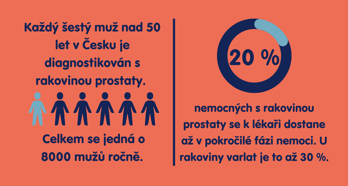 Listopad věnovaný mužskému zdraví. Organizace zvyšují povědomí o zdravotních prohlídkách i samovyšetřeních