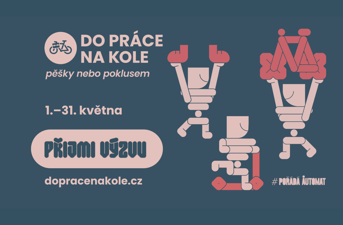 Aktivně a bezmotorově. V květnu opět startuje výzva Do práce na kole