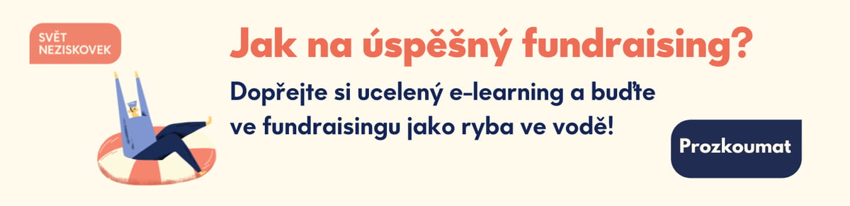 Chcete vědět, jak na úspěšný fundraising? Je tu pro vás nový e-learning Světa neziskovek