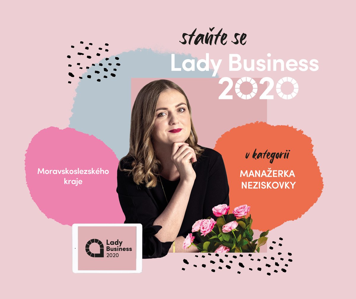 Staňte se Lady Business: Vítězka kategorie Manažerka neziskovky získá 100 000 korun