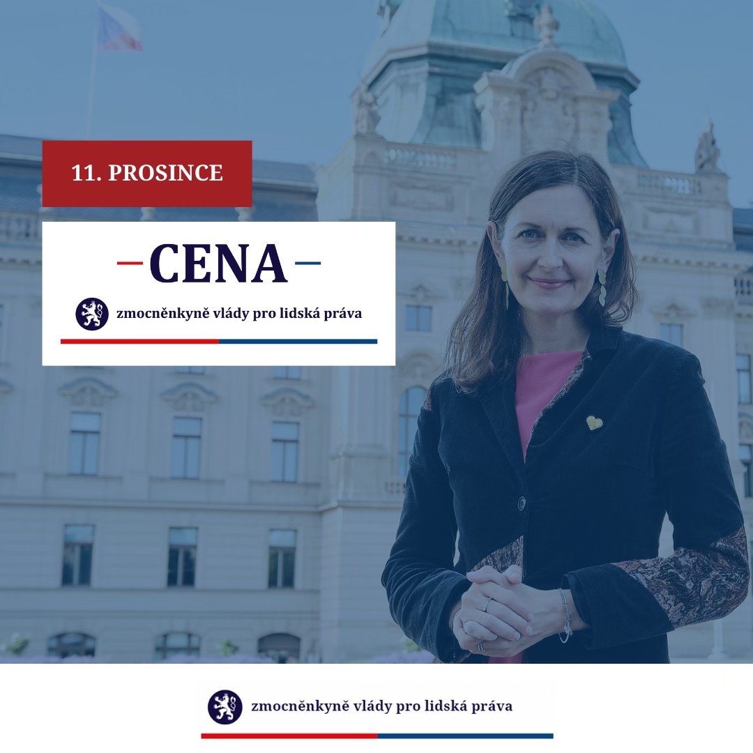 Známe vítěze prvního ročníku Ceny zmocněnkyně vlády pro lidská práva