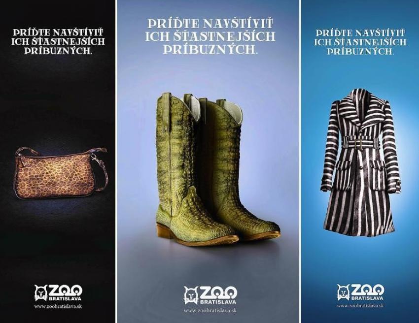 Bratislavská ZOO připravila návštěvníkům nevšední pozvánku. Ta bojovala o přízeň i v národní soutěži efektivity marketingové komunikace EFFIE. Autor: JANDL.sk 