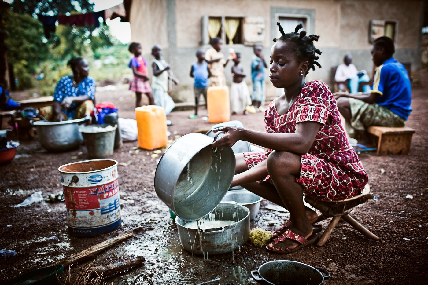 Středoafrická republika patří mezi nejchudší země světa. Foto: Water for Good
