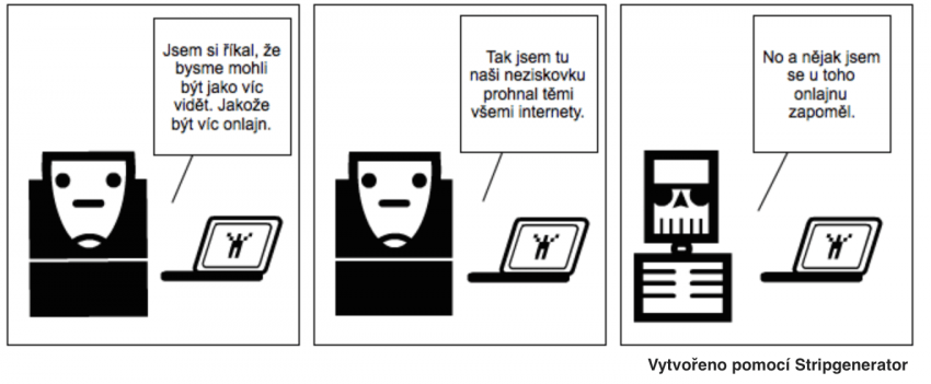 Pozvánka jako komiks - a proč ne? Se Stripgenerator ji můžete mít za pár minut taky. Foto: Stripgenerator